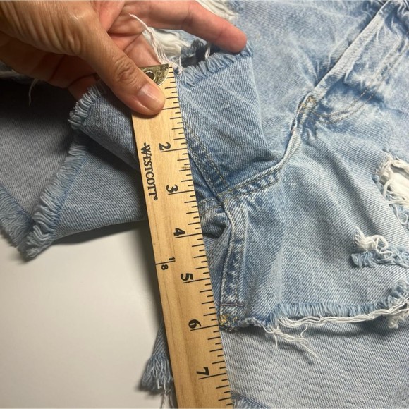 Free People We The Free Maggie - Mid-Rise Shorts  NEW Size 31 - Picture 7 of 8